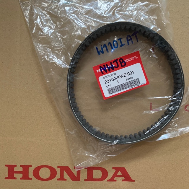 สายพานแท้ 💯% HONDA W110I-AT (เกียร์ออโต้) รหัส 23100-KWZ-901