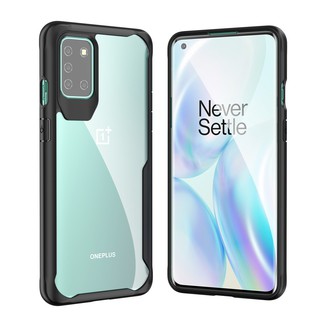 OnePlus 9R(พร้อมส่งในไทย)เคสกันกระแทกขอบสีหลังใสOnePlus Nord CE 5G/OnePlus8/OnePlus 8T/OnePlus 8Pro/OnePlus Nord