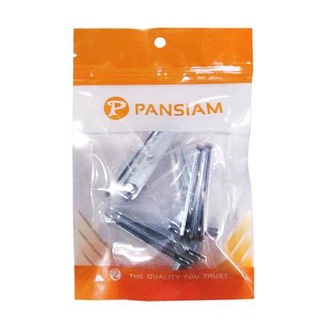 บานพับซ่อนกลาง-PAN-SIAM-รุ่น-PIS-10W-ขนาด-10-x-60-x-2-มม-(แพ็ค-4-ตัว)-สีซิงค์ขาว Concealed central hinge-PAN-SIAM-model-