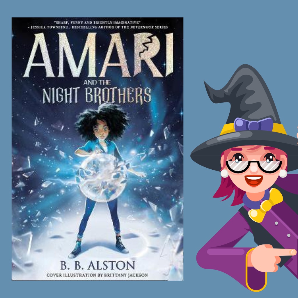 [AmorFati21]&lt;หนังสือภาษาอังกฤษ มือ2 พร้อมส่ง สภาพดีมาก มีรูปภาพประกอบค่ะ&gt;Amari and the Night Brothers
