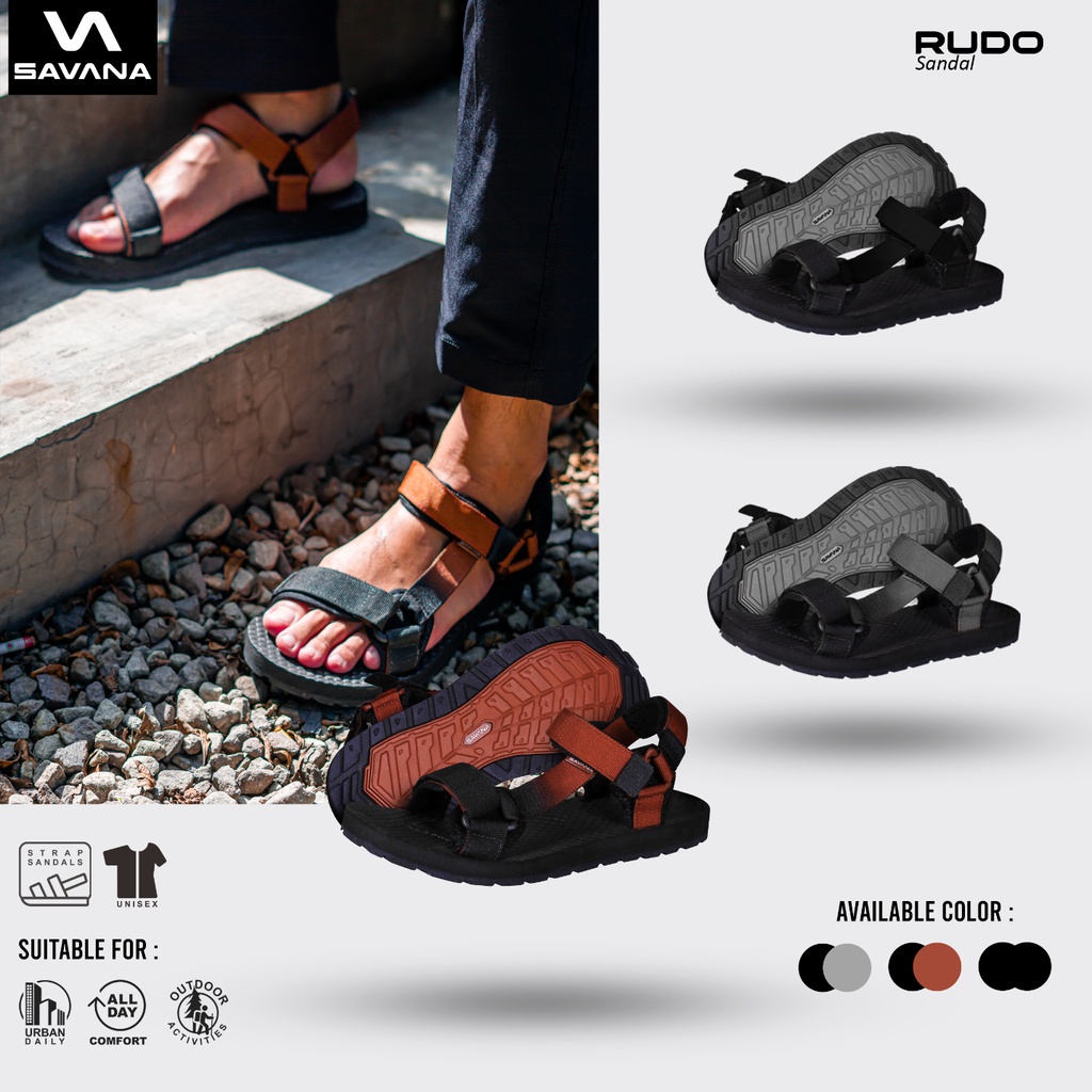 Savana - รองเท้าแตะภูเขากลางแจ้ง Rudo