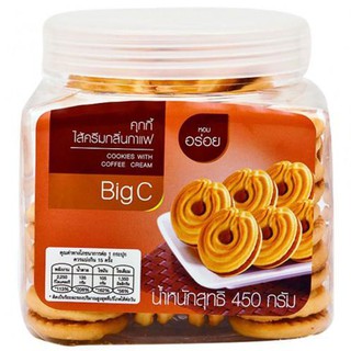 BIGC คุกกี้ไส้ครีมกลิ่นกาแฟ 450 กรัมCookies-Biscuits