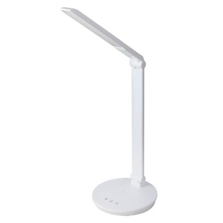 Reading lamp DESK LAMP LED LA-N138-WH CARINI ABS WHITE The lamp Light bulb โคมไฟอ่านหนังสือ ไฟอ่านหนังสือ LED LA-N138-WH