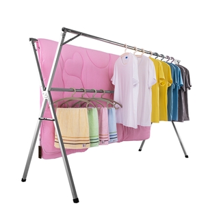 Drying Rack ราวตากผ้า ขนาด 156x66x121.5cm WWA001-160CM