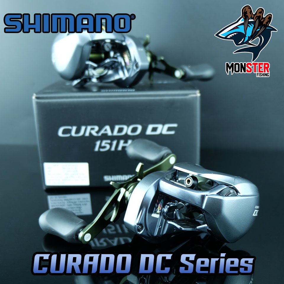 รอกหยดน้ำชิมาโน่ SHIMANO CURADO DC 150/151 HG และ XG หมุนขวา/หมุนซ้าย (มีรอบ 7.4:1/8.5:1)