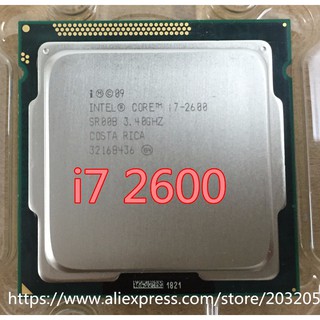 CPU Socket 1155 - Core i7 2600 3.4GHz