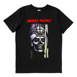 เสื้อยืดโอเวอร์ไซส์ผี - PAPA HERE | เสื้อยืด พิมพ์ลายวงดนตรี | เพลงเมอร์ช | Unisex | วงดนตรี MERCH | เสื้อยืด พิมพ์ลายดน