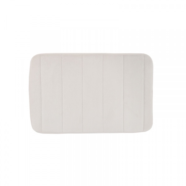 GlobalHouse พรมเช็ดเท้าโฟม Cozy ขนาด 40×60×1.2ซม. สีเบจ สินค้าของแท้คุณภาพดี