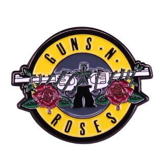 เครื่องประดับ เข็มกลัด รูปวงร็อค N Roses N Roses Rock Band N