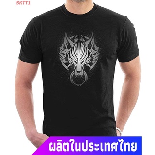 เสื้อยืดลำลอง Cloudy Wolf Final Fantasy VII Mens T-Shirt Mens Womens T-shirts