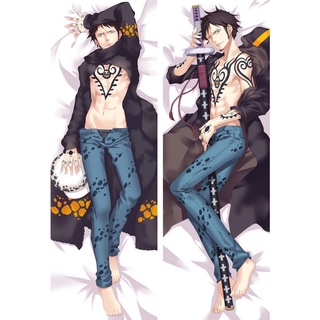 ตุ๊กตาการ์ตูนญี่ปุ่น ONE PIECE Monkey D. ขนาด 60x180 ซม. ปลอกหมอน คอสเพลย์ ลูฟี่ Roronoa Zoro Hug Trafalgar Law ของขวัญ