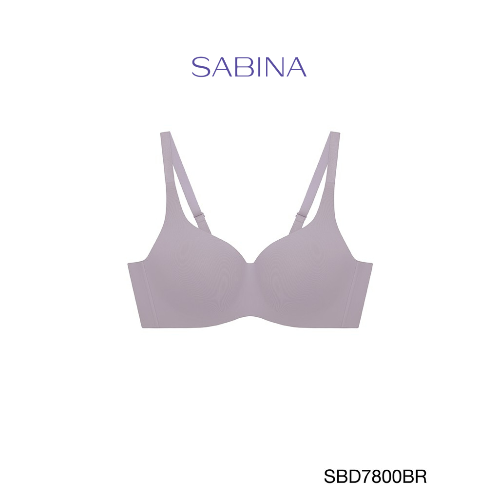Sabina ซาบีน่า ฟองดี รุ่น PERFECT BRA (ไร้โครง) รหัส SBD7800BR สีน้ำตาล