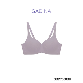 Sabina ซาบีน่า ฟองดี รุ่น PERFECT BRA  (ไร้โครง) รหัส SBD7800BR สีน้ำตาล