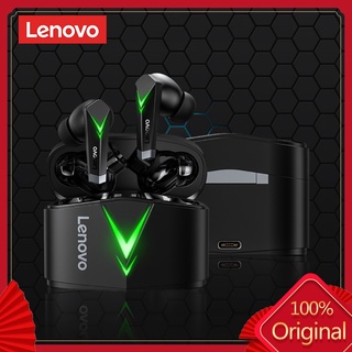 ของแท้ Lenovo Live Pods LP6 หูฟังเกมมิ่งไร้สาย บลูทูธ 5.0 พร้อมไมโครโฟน 3D เสียงเบสสเตอริโอ