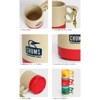 CHUMS Camper Mug Cup 250ml ชัมส์ แก้วน้ำพลาสติก พอลิโพรไพลีน 250 ml หลากสีสรรให้เลือก CH62-1620 หลากสี