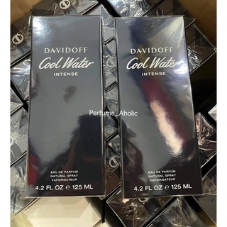 Davidoff cool water intense for men 125ml. (EDP) กล่องซีล แท้100% ทักแชทเช็คสต็อกก่อนสั่งนะคะ