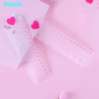 (Babystar) ไม้บรรทัดพีวีซี A5 A6 สําหรับ 6 หลุม