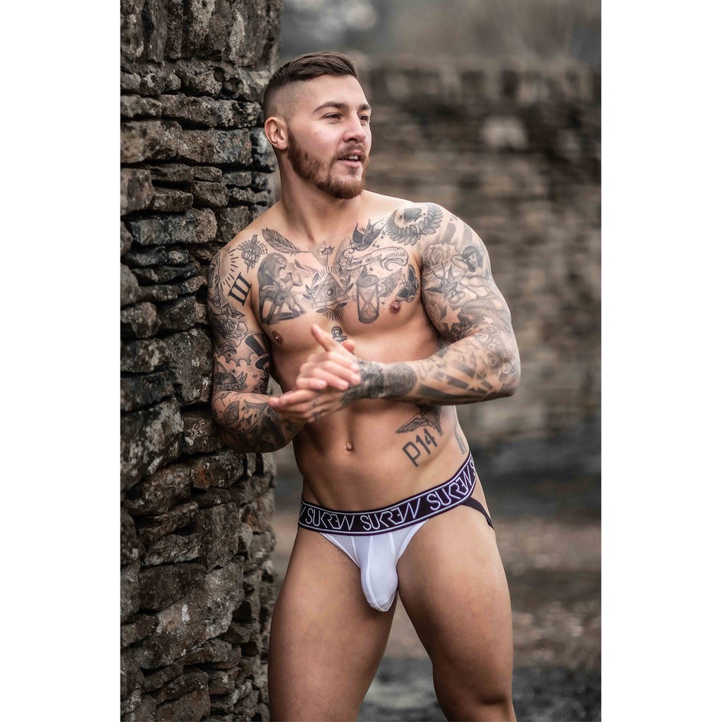 SUKREW | Windsor Jockstrap กางเกงในชาย เป้าตุง เปิดก้น กางเกงในชายเซ็กซี่ บิกินี