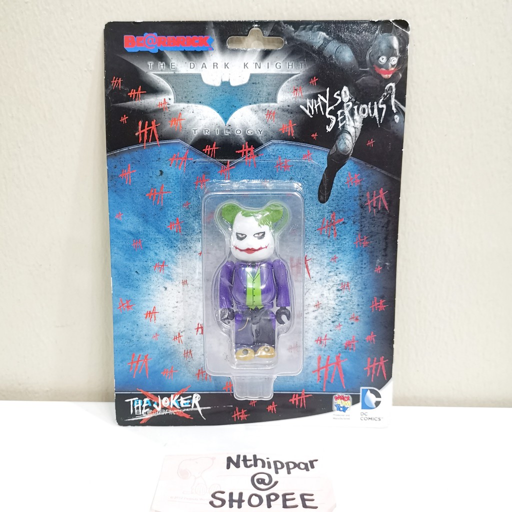 +++ ขาย Bearbrick Be@rbrick Kubrick 100% Joker Batman Dark Knight ของใหม่ ของแท้ พร้อมส่ง +++ heath 