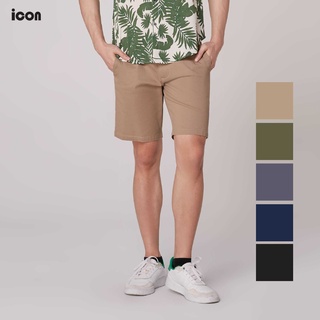 icon (ไอคอน) รุ่นใหม่!! กางเกงชิโน่ขาสั้น ทรงสลิม มีให้เลือก 5 สี Short Chino (slim) - ISC7006