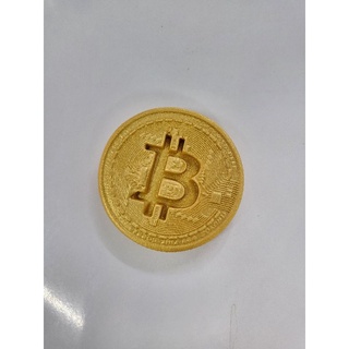 fondant ตัวปั้นน้ำตาลตกแต่งเค้ก bitcoin