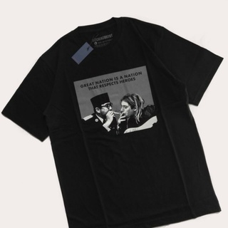 เสื้อยืด พิมพ์ลาย Soekarno X KURT COBAIN NIRVANA แฟชั่นสําหรับสตรีS-5XL