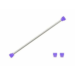 Tamiya 15206 2.0mm Hollow Propeller Shaft (for Type 5/Super FM Chassis)