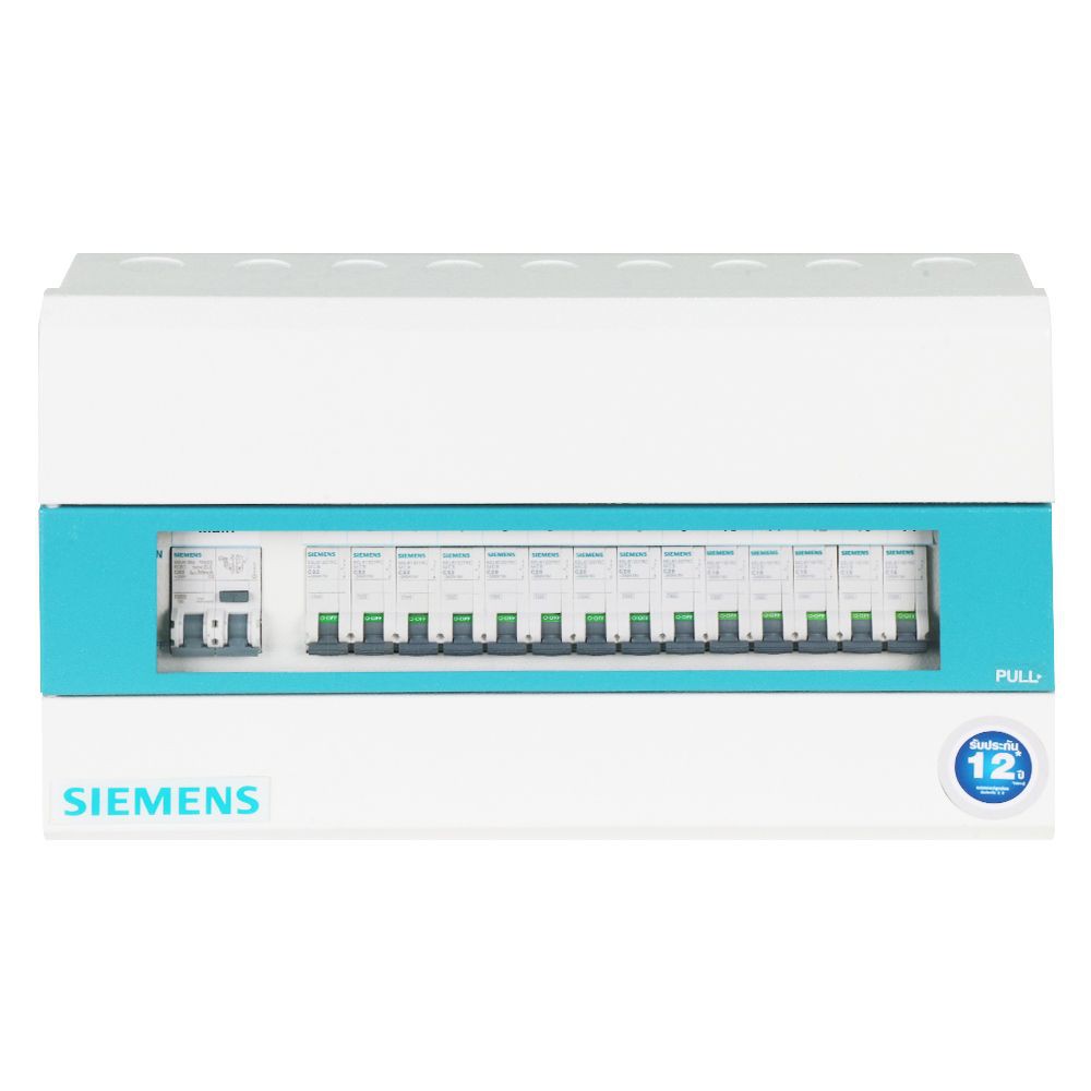 ตู้ไฟฟ้า ตู้คอนซูมเมอร์ยูนิต+ MAIN/RCBO SIEMENS 14 ช่อง 63A เบรกเกอร์ ตู้ไฟ งานระบบไฟฟ้า C-UNIT+ MAI