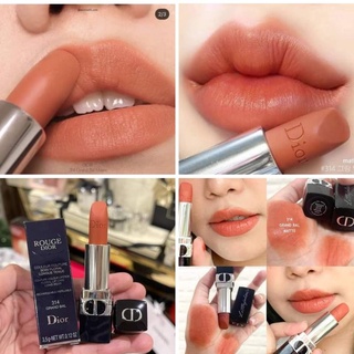 แท้ 100% Dior Rouge สีลิมิเตด spring collection 2021 สี 314