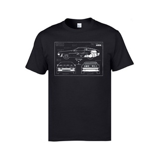 [COD]เสื้อยืด ผ้าฝ้าย พิมพ์ลายรถยนต์ Delorean Back To The Future Time Machine 3D สีดํา แฟชั่นสําหรับผู้ชายS-5XL
