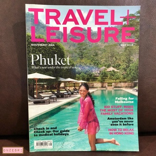 นิตยสารภาษาอังกฤษ Travel+Leisure Southeast Asia : MAY 2013 Family Vacations