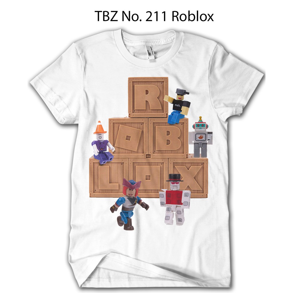 Roblox Toys Series 2 เสื้อยืด Roblox Children& 39;s Clothes Premium Cotton 24s TBZ-211