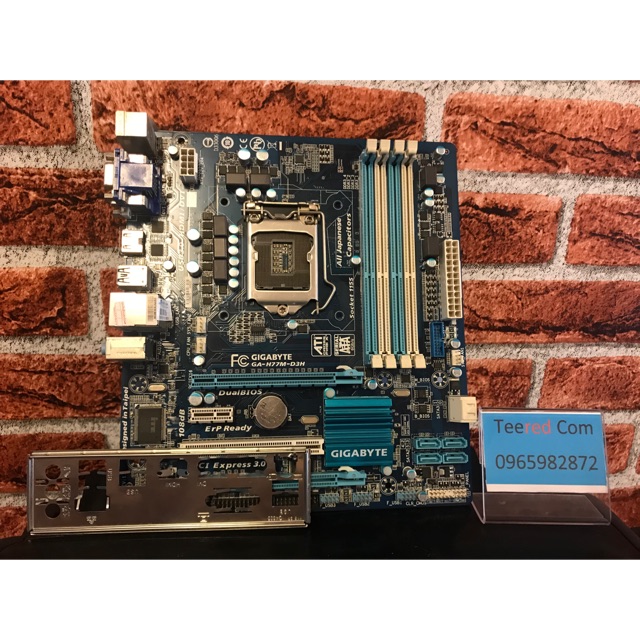 Mb 1155 4slot ram gigabyte ga-h77m-d3h