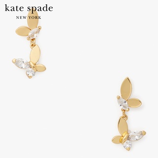 KATE SPADE NEW YORK SOCIAL BUTTERFLY DROP EARRINGS K7602 ต่างหู