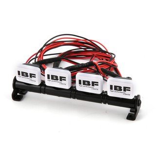 หลอดไฟ LED 4 สปอตไลท์ สําหรับรถบังคับ Axial SCX10 RC4WD D90 Traxxas