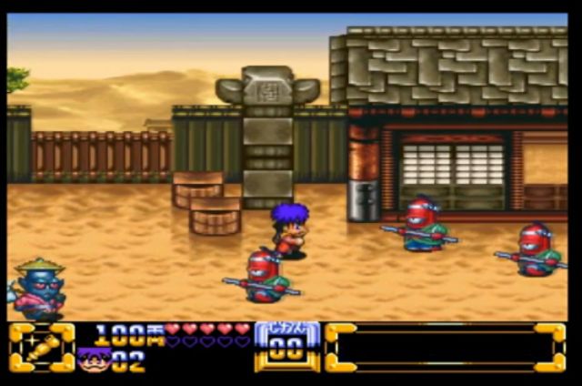 Ganbare Goemon 4 ตลับ Super Famicom (SFC) ของแท้จากญี่ปุ่น สภาพสวย ...