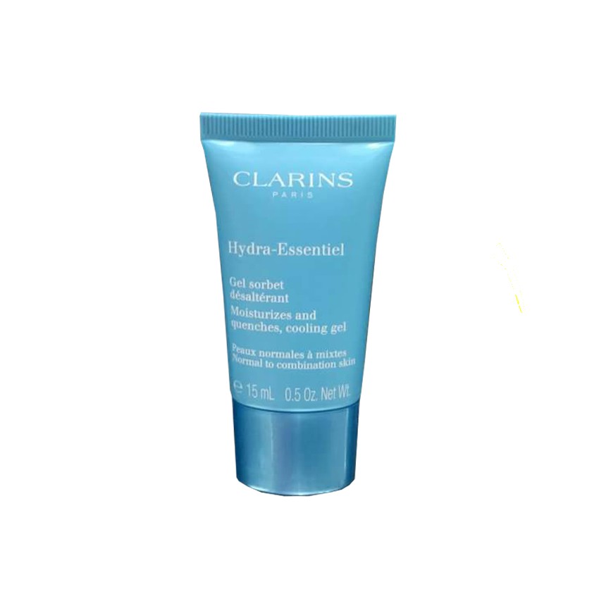 clarins hydra essentiel moisturizes and quenches cooling gel