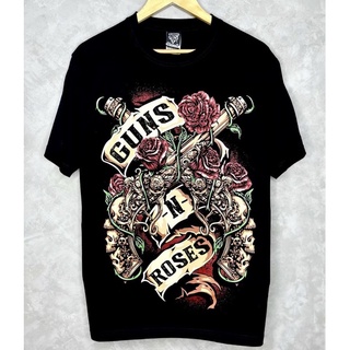 เสื้อวง วินเทจ แขนสั้น มือหนึ่ง แท้ GUN N ROSES 🔫