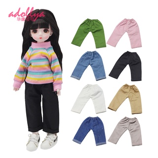 Bjd กางเกงยีน 1/6 30 ซม. อุปกรณ์เสริม สําหรับตุ๊กตาบาร์บี้ DIY