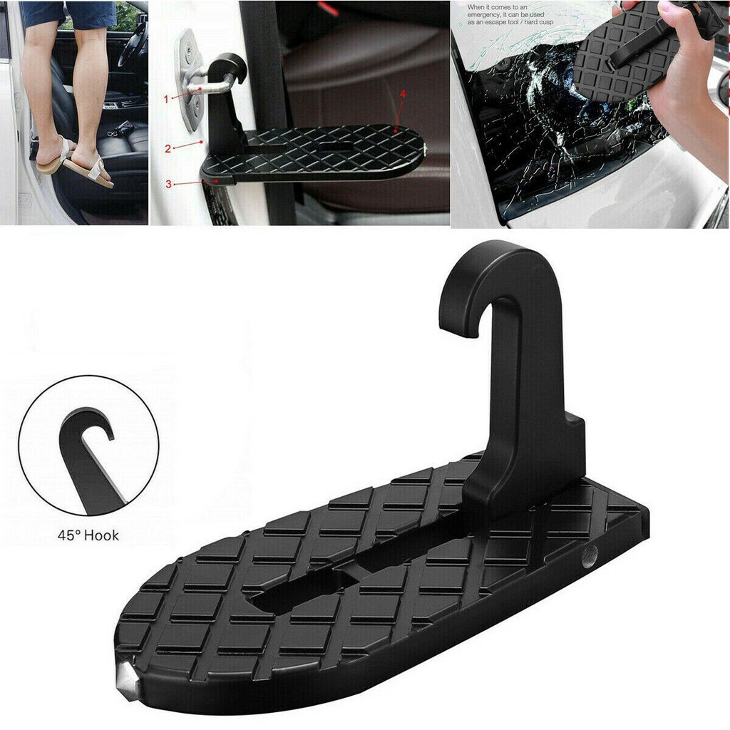 Multifunction Car Door Latch Hook Foot Step Foot Pedal Ladder For Jeep ...