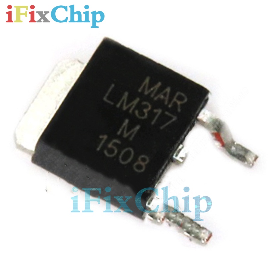 10PCS ยี่ห้อใหม่ LM317M LM317 TO252 SOT LM317MDT SMD