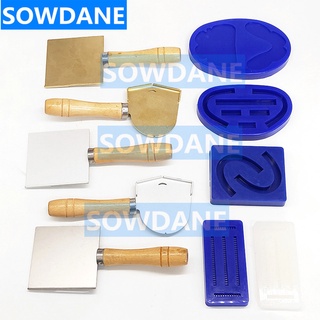 Dental Silicone Rubber Wax Rim Mold Bite Block Individual Tray Implant Molding Mould Dental technician Wax Spade Shovel