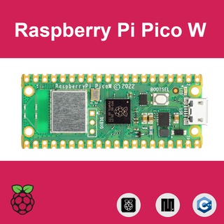 INEX #พร้อมส่ง#Official Raspberry Pi Pico W**สต๊อกในไทย**/Rpi/32bit/32บิต/stem/coding/โค้ดดิ้ง