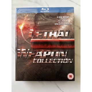 Blu-ray Lethal Weapon Collection (4ภาค+Bonus Disc แผ่นแท้)