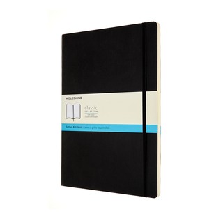 Moleskine สมุดปกอ่อนจุด A4 ดำ Moleskine Kindle paperback book A4 black