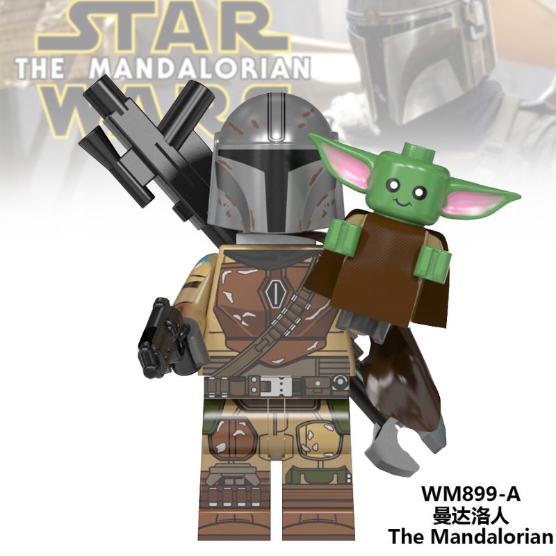 Wm899 - A ตัวต่อเลโก้ Star Wars Minifigures The Mandalorian ของเล่นสําหรับเด็ก