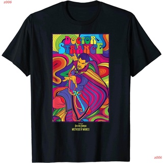 เสื้อยืดสีขาว Marvel Doctor Strange In The Multiverse Of Madness Retro T-Shirt เสื้อยืดพิมพ์ลาย เสื้อผู้ชาย เสื้อยืด