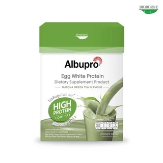 แพ็คเกจใหม่ Albupro 🎈 อัลบูโปร โปรตีนจากไข่ขาว มีโปรตีนอัลบูมิน ที่ให้กรดอะมิโนจำเป็น 10ซอง/กล่อง