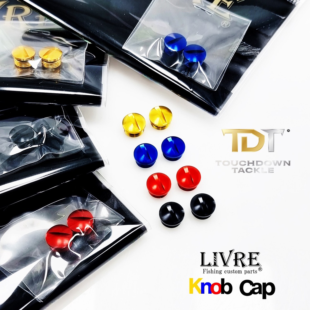 LIVRE KNOB END CAP A   *** ฝาปิดนอป Livre 4สี งานเนี๊ยบๆ หล่อเท่ MADE IN JAPAN 100% ***