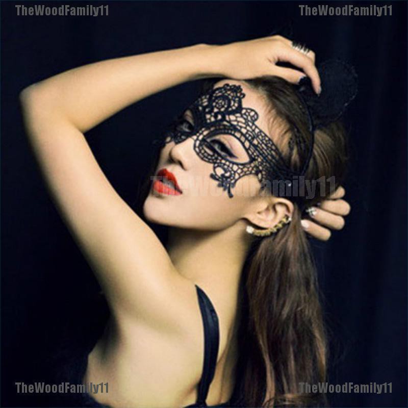 TWF Eye Mask Sexy Lace Venetian Masquerade Ball Halloween Party Fancy ...